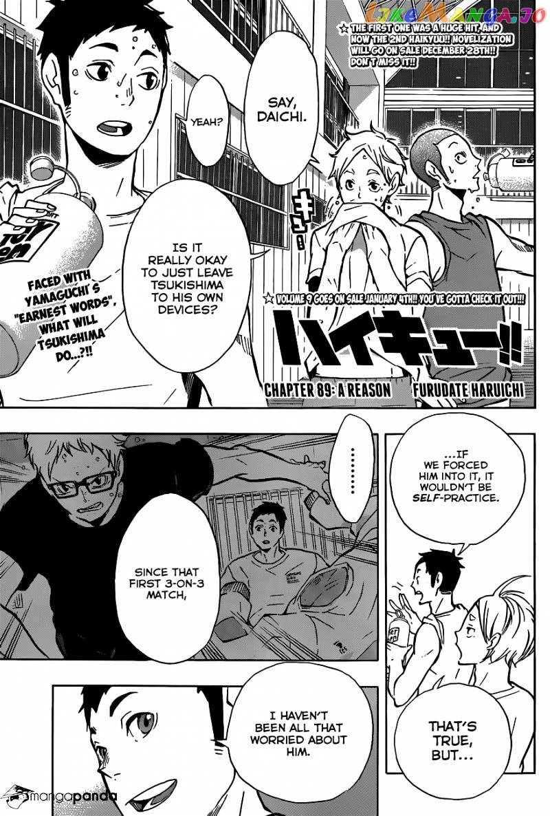 Haikyuu!!, Chapter 89 image 02